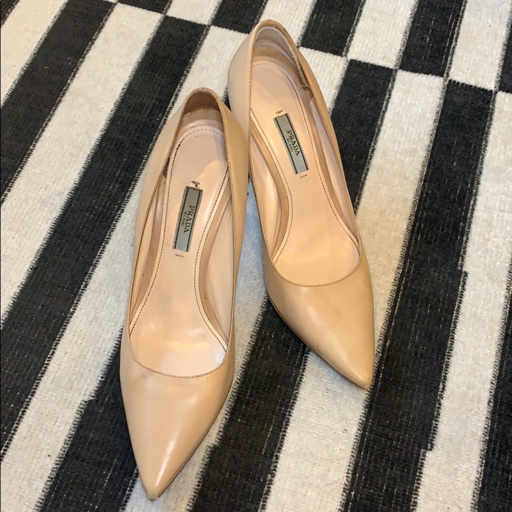 Prada Leather Pumps